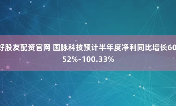 好股友配资官网 国脉科技预计半年度净利同比增长60.52%-100.33%