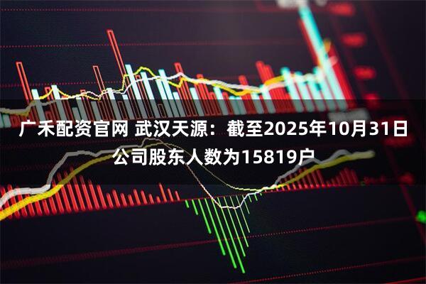 广禾配资官网 武汉天源：截至2025年10月31日公司股东人数为15819户